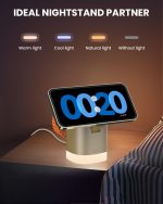 JoyGeek 3-in-1 Charger Stand for iPhone Magsafe - Image 5