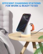 JoyGeek 3-in-1 iPhone Charger Stand for Magsafe - Image 7