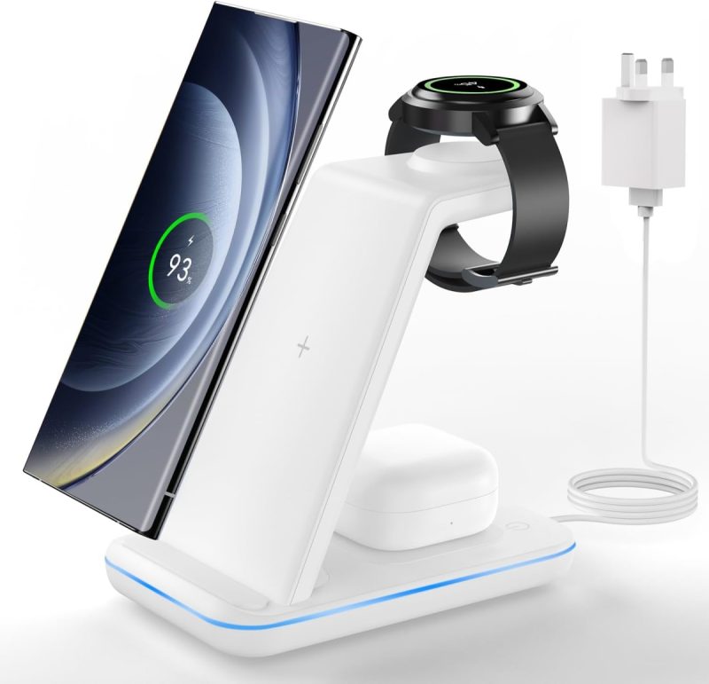 JoyGeek 3 in 1 Wireless Charger for Samsung - Image 1