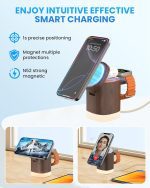 JoyGeek 3-in-1 iPhone Charger Stand for Magsafe - Image 5