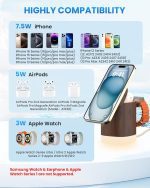 JoyGeek 3-in-1 iPhone Charger Stand for Magsafe - Image 6