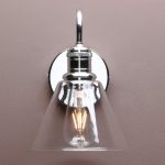 ‎Yosoan Yosoan Lighting Modern Vintage Industrial Glass Sconce Wall Light - Image 3