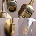 ‎Yosoan Modern Vintage Industrial Bell Sconce Wall Light Fitting - Image 7