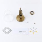 ‎Yosoan Modern Vintage Industrial Bell Sconce Wall Light Fitting - Image 8