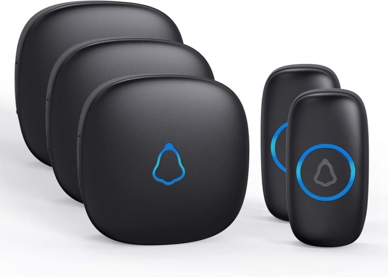SECRUI Wireless Doorbell Kit - 300M Range, 58 Melodies, Waterproof | 30% Off