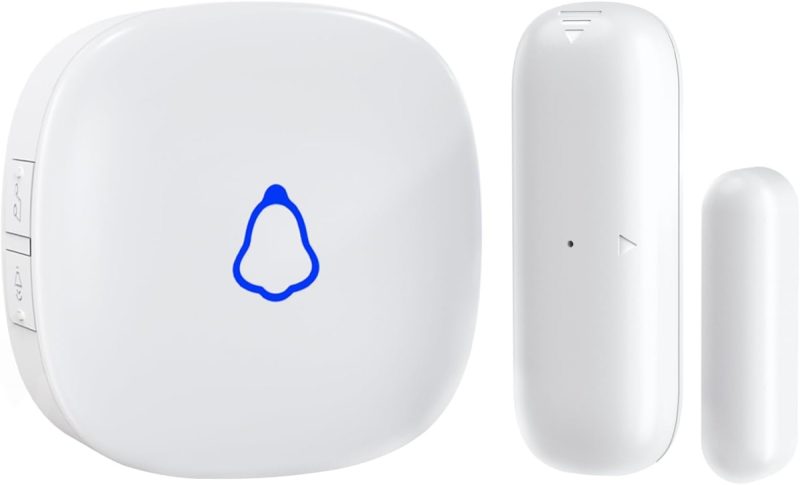 68e536cc5fda63e42027c8cc35ce83d0f53c5727c9193cd39278e.jpg Wireless Door Open Contact Sensor Alarm, 58 Chimes, 500ft Range | 30% Off