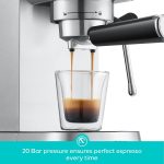 ‎CASABREWS CASABREWS 20-Bar Espresso Machine with Milk Frother - Image 2