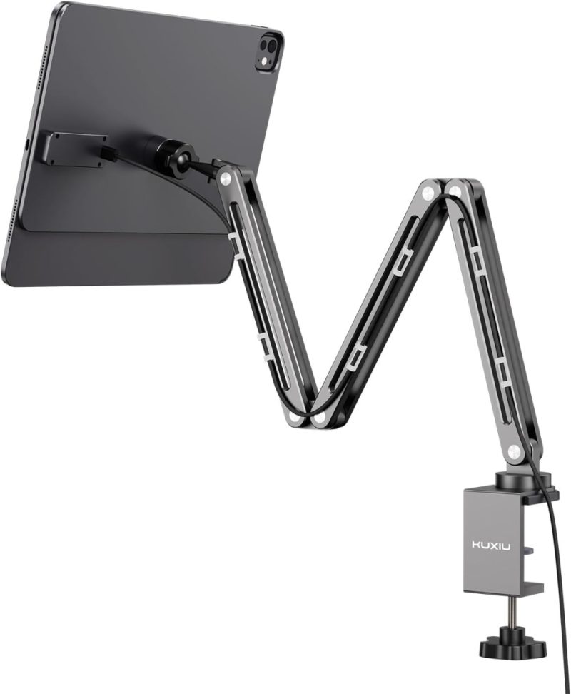 68e8de8e2c2e443dad89e0e43cd6747041b9f6962cf3e3e283f89.jpg Magnetic Wireless Charging Stand for iPad Pro 11" M4 (2024) - 360° | 54% Off