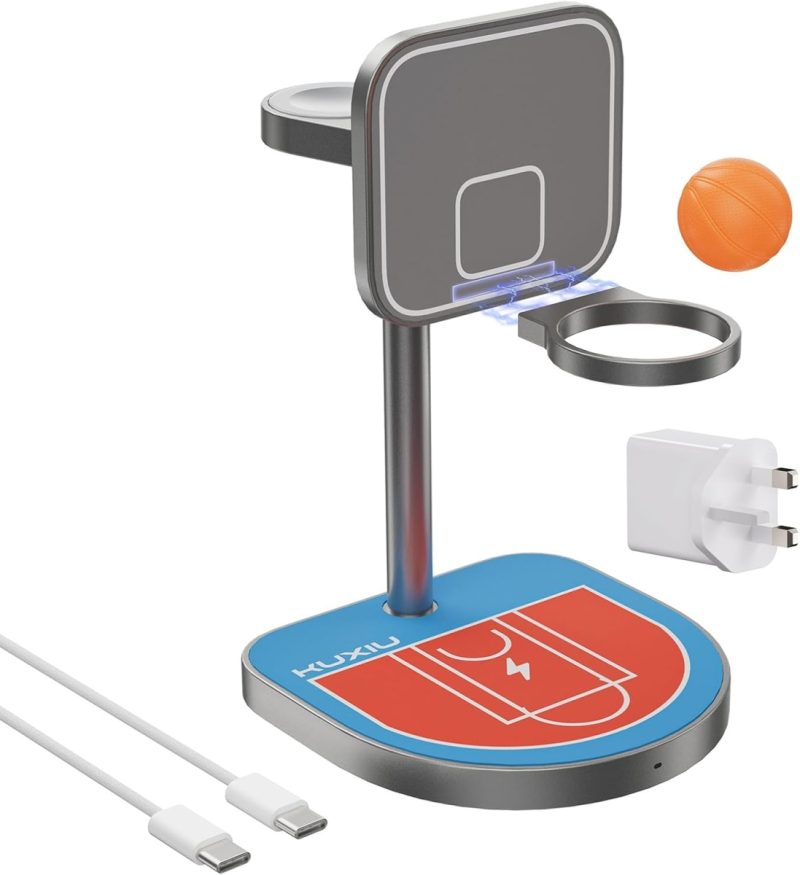 X85 iPhone 3 in 1 Wireless Charging Station - Fast Charging & Fun | 50% Off