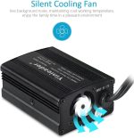 ‎Yinleader 200W Car Power Inverter 12V DC To AC Dual USB Cigarette Lighter Adapter - Image 3