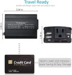 ‎Yinleader 200W Car Power Inverter 12V DC To AC Dual USB Cigarette Lighter Adapter - Image 6