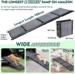 ‎Snagle Paw Snagle Paw 180cm Portable Folding Dog Ramp for Large Dogs - Image 6
