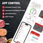 ‎ThermoPro ThermoPro Twin TempSpike Wireless Meat Thermometer Dual Probe - Image 5