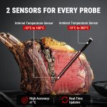 ‎ThermoPro ThermoPro Twin TempSpike Wireless Meat Thermometer Dual Probe - Image 6