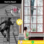 ‎JEHONN JEHONN 3-in-1 Window Cleaning Kit Squeegee - Image 5