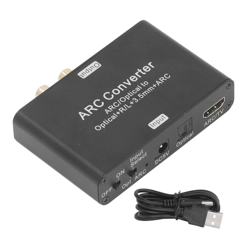 6910526e18c38e80137e8eddea512f621d8eb643b5dbd56034190.jpg Digital to Analog Converter 192kHz Optical DAC, 5.1 Channel, Volume | 35% Off