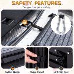 ‎CJYMMFAN Dog Ramp for Car 170cm Folding Non-Slip Extra Wide 43cm - Image 3