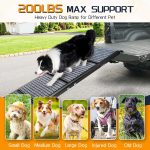 ‎CJYMMFAN Dog Ramp for Car 170cm Folding Non-Slip Extra Wide 43cm - Image 5