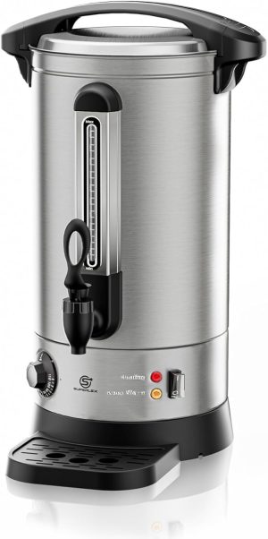 SUPERLEX Water Boiler Electric Catering Urn 10L with Thermostat & | 64% Off