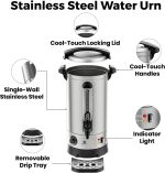 ‎SUPERLEX SUPERLEX Water Boiler Electric Catering Urn - Image 4