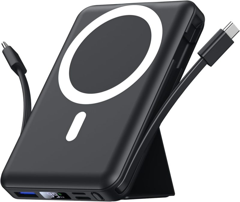 69172fea1224a16762ef8803d5da8a8932ef21787ca6622b235cc.jpg Azmuth MagSafe Power Bank 10000mAh - Image 1