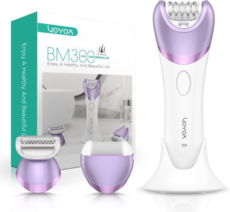 69199e440cc897e87a1a479e2303b5abf29dadbb449153ac2a5f9.jpg VOYOR Epilator for Women Cordless & Rechargeable, 30 Tweezers | 38% Off