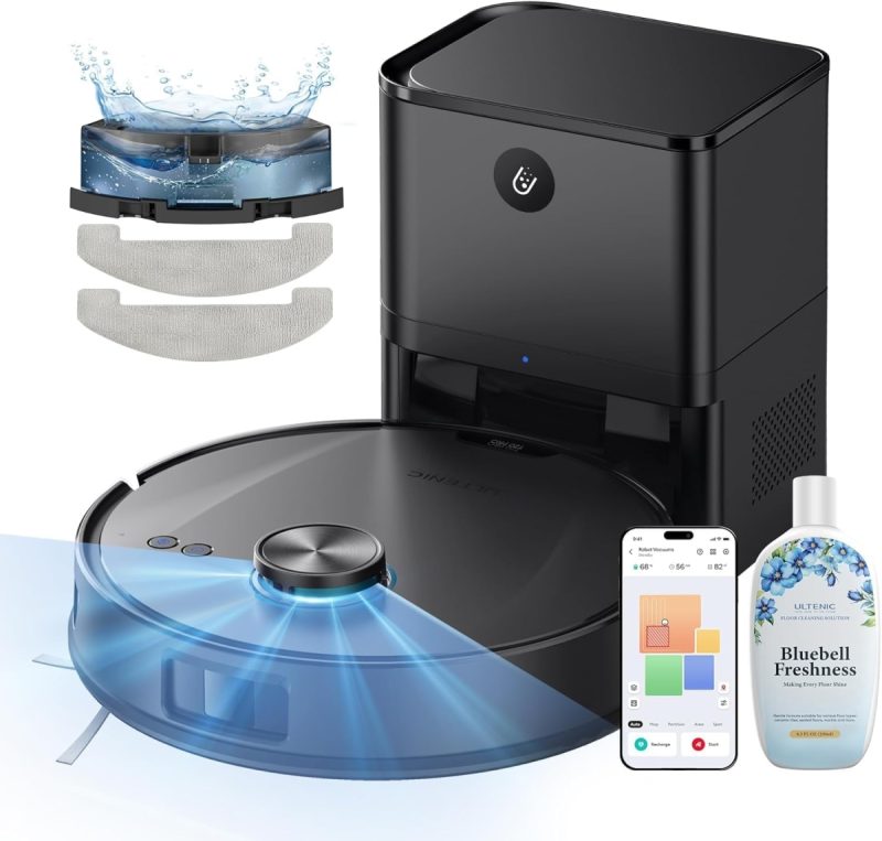 692039d318a31de575045112b8ce95755996bc337ef3e5ae3f766.jpg Ultenic Ultenic T20 Pro Robot Vacuum Cleaner with Mop - Image 1