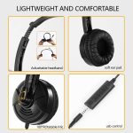 Ttkgyoe USB Headset with Mic Noise Cancelling - Image 3