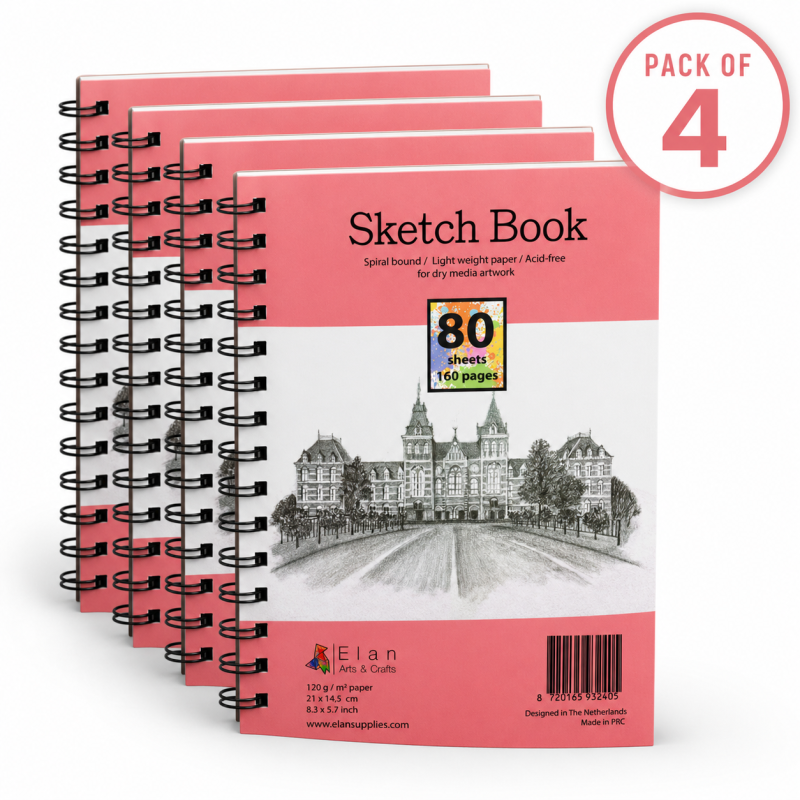 1166b13e-12eb-46db-b9bb-14e6638a8464 Elan A5 Sketchbook 120gsm - Image 1