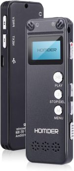 Homder Digital Voice Recorder - Image 1