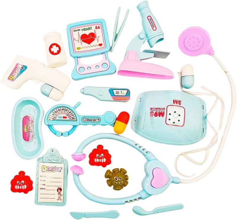 61CqYOUsoLL._AC_SL1000 Cosaway Kids Doctor Kit Pretend Play Medical Set - Image 1