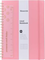 61FbkUullkL._AC_SL1500 Moseem A4 Lined Spiral Notebook 110 Pages 100gsm - Image 1