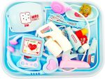 61OyBBZCCeL._AC_SL1000 Cosaway Kids Doctor Kit Pretend Play Medical Set - Image 2