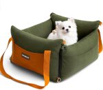 61SEuU-GyWL._AC_SL1500 CJYMMFAN Premium Dog Car Seat - Image 1