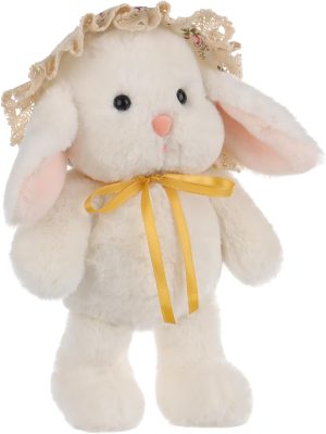 Lop Eared Bunny Rabbit Plush Soft Toy Fluffy 8.3 Inch Stuffed Animal