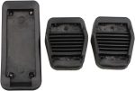 ‎linlinfa Brake Clutch Accelerator Pedal Covers Car Pedals for Ford ST Focus Kuga Escape - Image 3