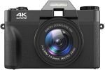 ‎AILISK Digital Camera 4K Ultra HD 32GB - Image 1
