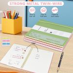 71-Jz8YqTL._AC_SL1500 Moseem A4 Lined Spiral Notebook 110 Pages 100gsm - Image 3