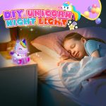 HappyGoLucky Paint Your Own Unicorn Lamp Craft Kit - Image 6