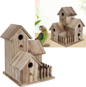 Kuuleyn Outdoor wooden birdhouse - Image 1
