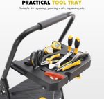 ‎KINGRACK KINGRACK 4 Step Ladder Folding with Handrails - Image 6