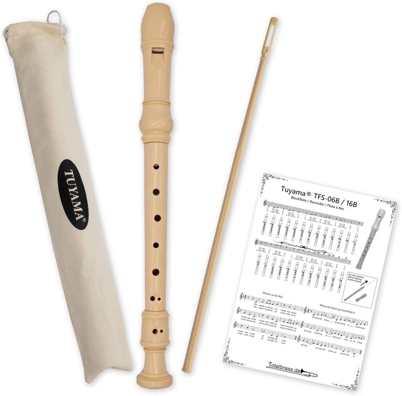 tuyama Recorder Baroque Fingering - Image 1