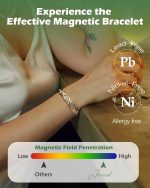 71Tva-kAZZL._AC_SL1500_ 99% Copper Bracelet for Women, Magnetic with Lucky Clover Bracelets Jeracol - Image 5