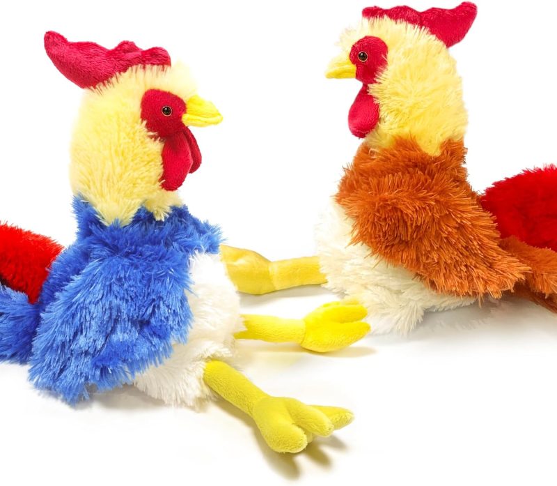 71Un5kIY79L._AC_SL1500_ JUSTQUNSEEN 2 Pcs Chicken Stuffed Animal Chicken - Image 1