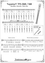 tuyama Recorder Baroque Fingering - Image 4