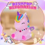 HappyGoLucky Paint Your Own Unicorn Lamp Craft Kit - Image 4