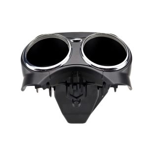 Mercedes W203 C Class Centre Console Dual Cup Holder Insert Black Beige B0C374PP