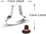 51X2VwihU-L._AC_SL1500 WDYJMALL Hat Cookie Cutter Stainless Steel - Image 2