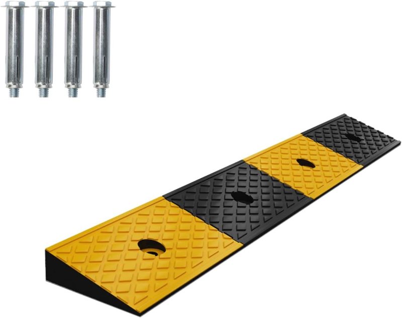 51dhb8gcH3L._AC_SL1500 Rubber Threshold Kerb Ramp 5cm High 100cm Non-Slip Waterproof (New other)