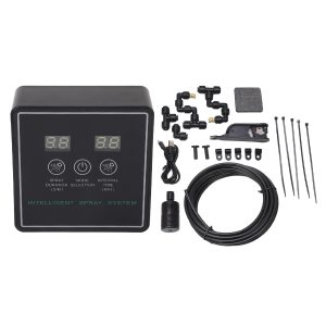 Reptile Automatic Humidifier Fogger for Terrarium Timer Smart Spray USB 2 Nozzle